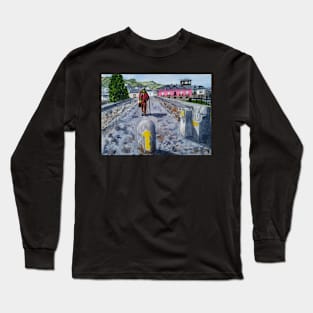 Bridge into Molinaseca Long Sleeve T-Shirt